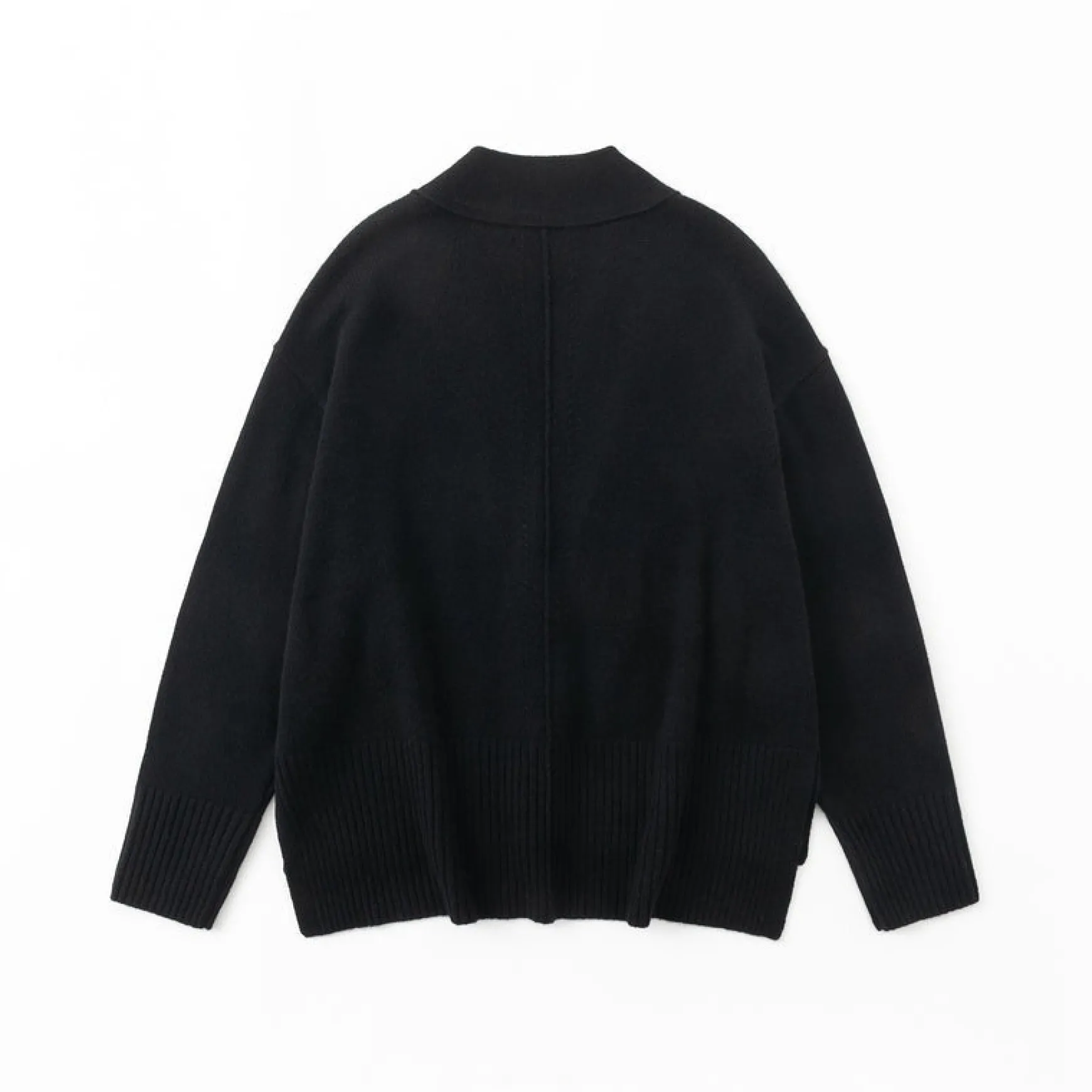 Aleger N.99 Cashmere Blend Oversized Cardigan - Black