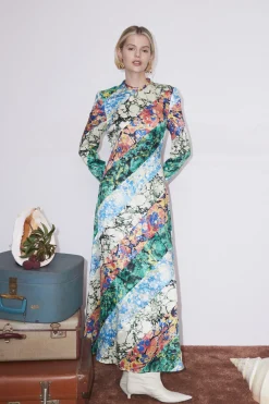 Alemais Sunburst Gown - Multi