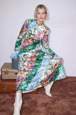 Alemais Sunburst Gown - Multi