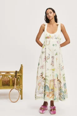 Alémais Anouk Ballet Sundress - Cream | PRE ORDER ARRIVING MID/LATE APRIL