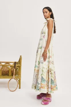 Alémais Anouk Ballet Sundress - Cream | PRE ORDER ARRIVING MID/LATE APRIL