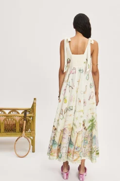 Alémais Anouk Ballet Sundress - Cream | PRE ORDER ARRIVING MID/LATE APRIL