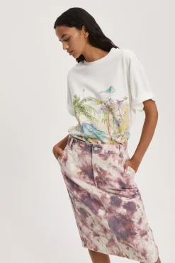 Alémais Anouk Scene Tee - Cream | PRE ORDER ARRIVING MID/LATE APRIL