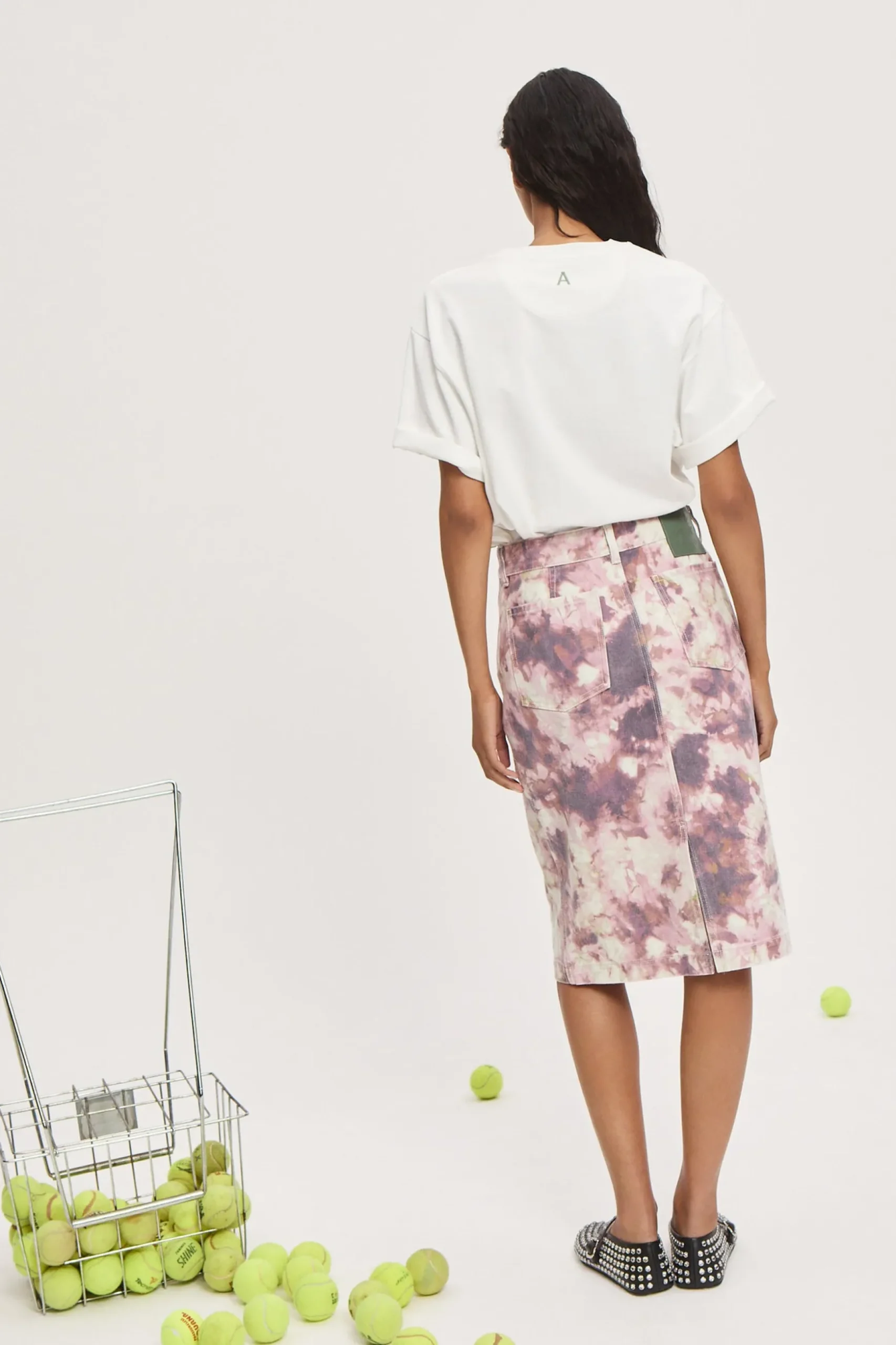 Alémais Anouk Scene Tee - Cream | PRE ORDER ARRIVING MID/LATE APRIL