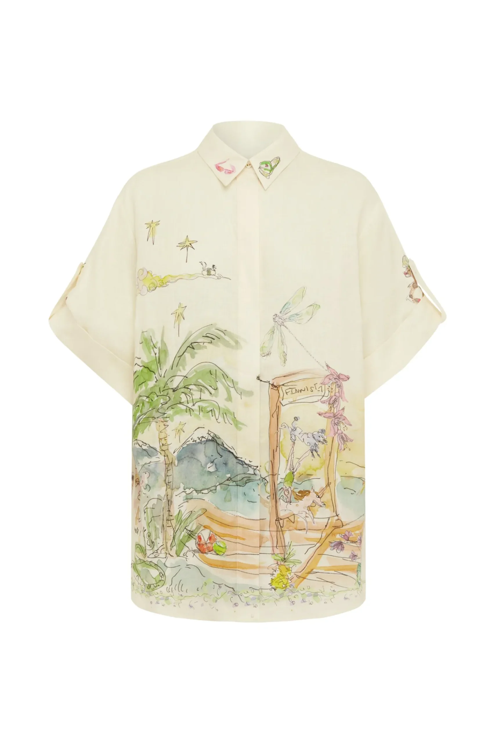 Alémais Anouk SHIRT - Cream | PRE ORDER ARRIVING MID/LATE APRIL