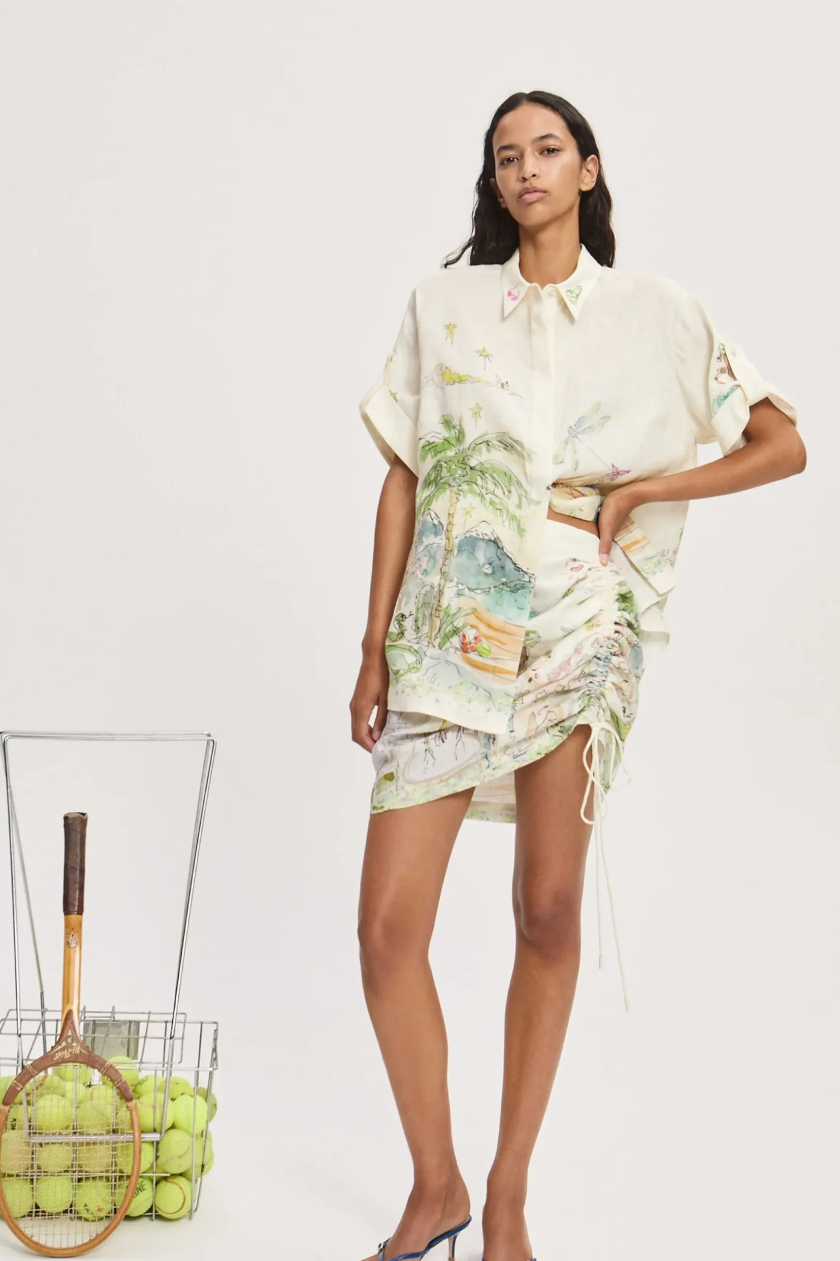Alémais Anouk SHIRT - Cream | PRE ORDER ARRIVING MID/LATE APRIL