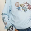 Alémais Bath House Long Sleeve Tee - Multi