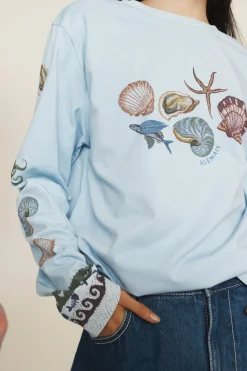 Alémais Bath House Long Sleeve Tee - Multi