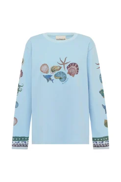 Alémais Bath House Long Sleeve Tee - Multi