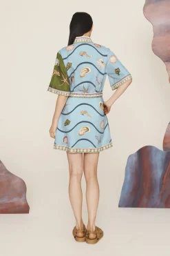 Alémais Bath House Mini Dress - Multi