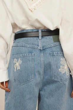Alémais Charlene Denim Short - Light Wash