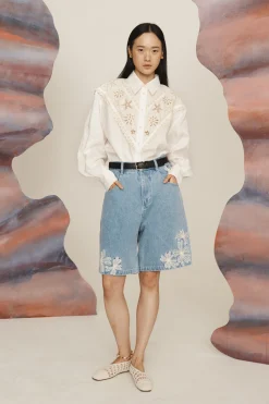 Alémais Charlene Denim Short - Light Wash