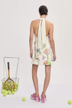 Alémais Court Mini Dress - Cream | PRE ORDER ARRIVING MID/LATE APRIL