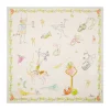 Alémais Court Silk Scarf - Blue | PRE ORDER ARRIVING MID/LATE APRIL