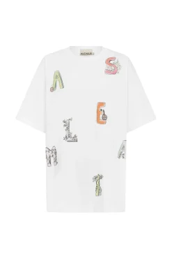 Alémais Court Tee - Cream | PRE ORDER ARRIVING MID/LATE APRIL