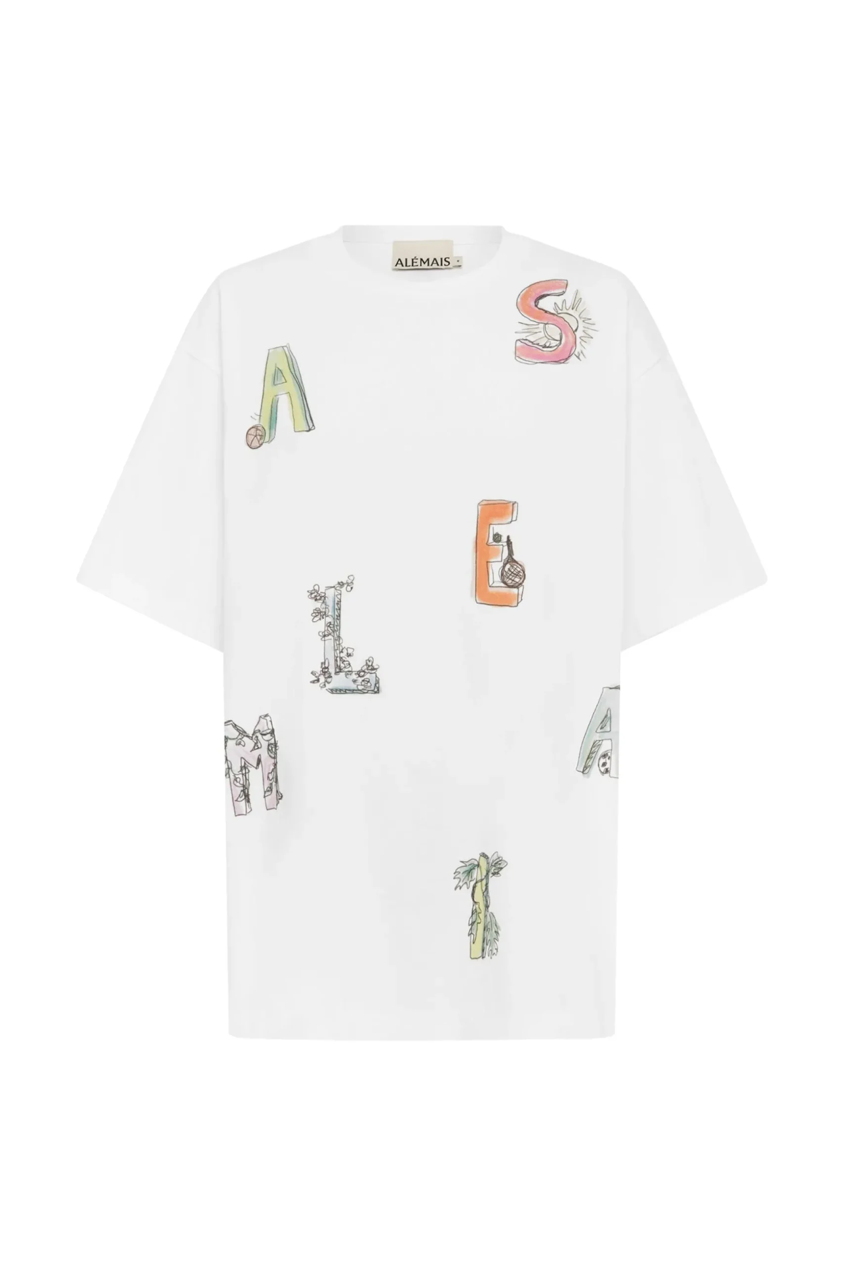 Alémais Court Tee - Cream | PRE ORDER ARRIVING MID/LATE APRIL