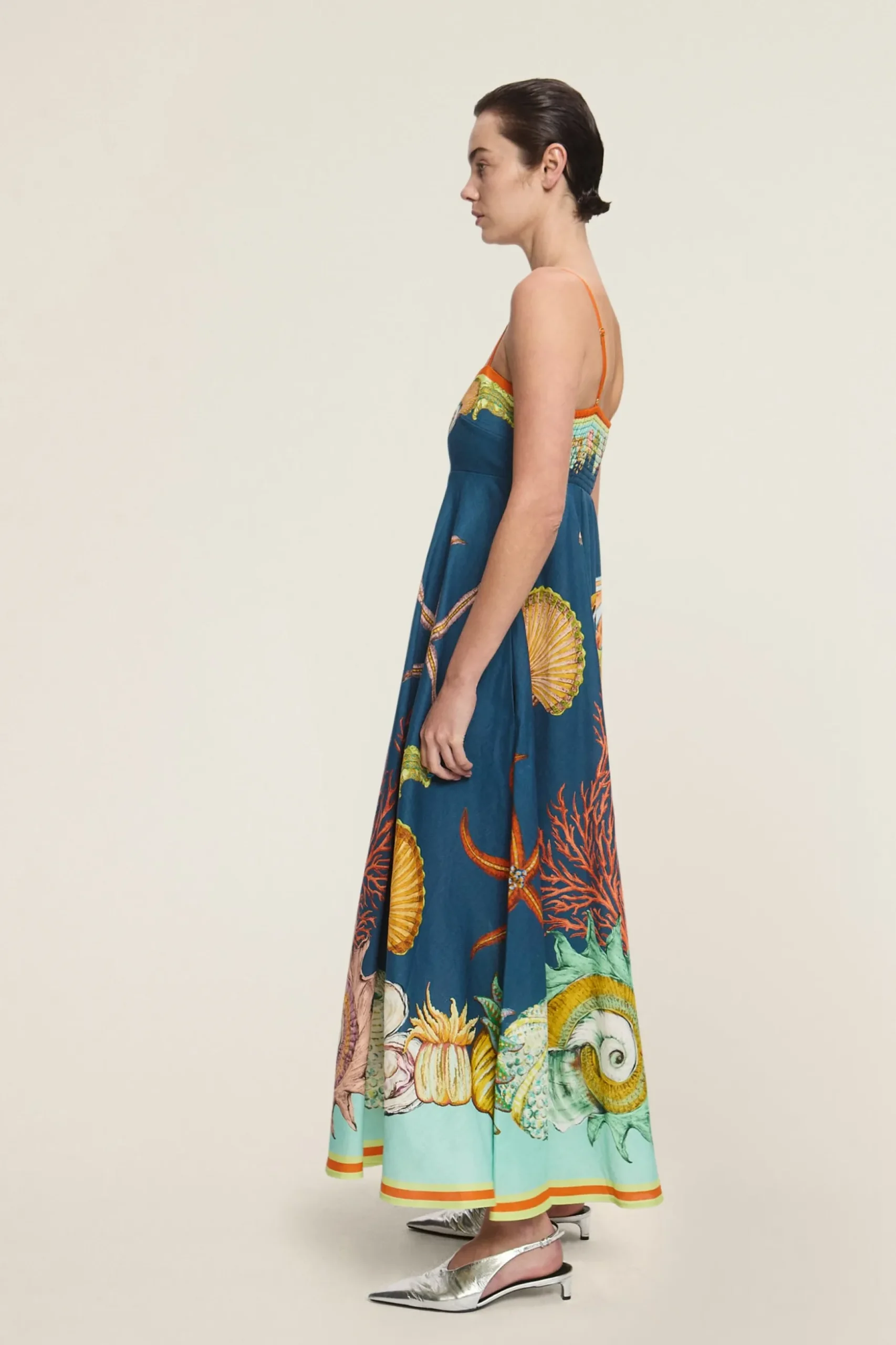 Alémais Dorian Sundress - Navy