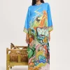 Alémais Lucky Pace Silk Midi Dress - Multi | PRE ORDER ARRIVING MID/LATE APRIL