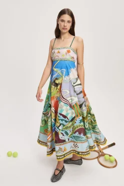 Alémais Lucky Pace Sundress - Multi | PRE ORDER ARRIVING MID/LATE APRIL
