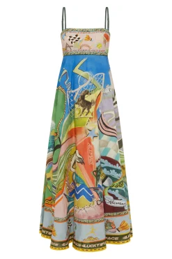 Alémais Lucky Pace Sundress - Multi | PRE ORDER ARRIVING MID/LATE APRIL