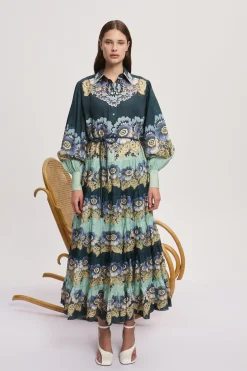 Alémais Madalena Shirtdress - Blue | PRE ORDER ARRIVING MID/LATE APRIL