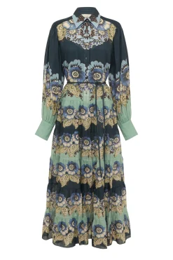 Alémais Madalena Shirtdress - Blue | PRE ORDER ARRIVING MID/LATE APRIL