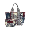 Alémais Mickey Jacquard Beach Tote - Navy | PRE ORDER ARRIVING EARLY/MID MAY