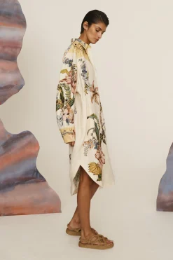 Alémais Oleander Shirtdress - Multi