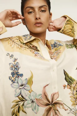 Alémais Oleander Shirtdress - Multi