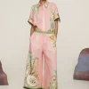Alémais Papaya Pant - Pink