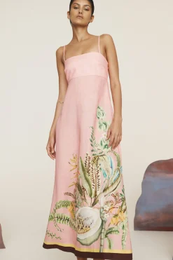 Alémais Papaya Sundress - Pink