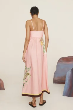 Alémais Papaya Sundress - Pink