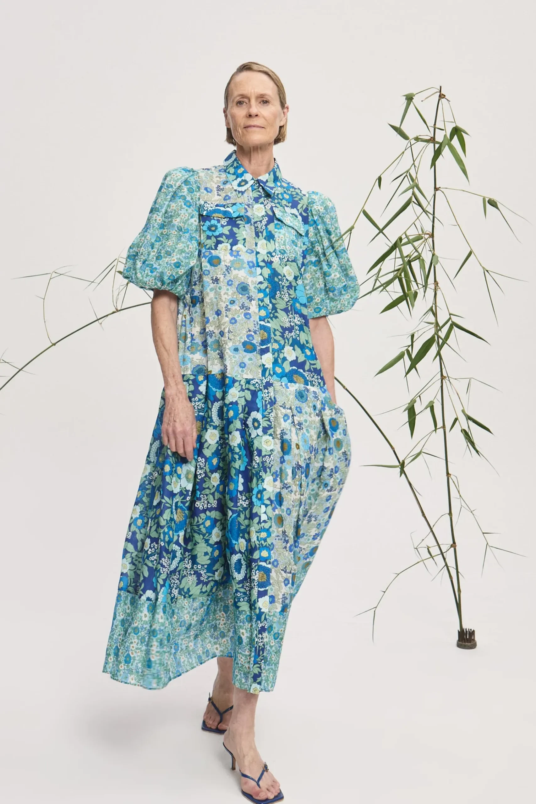 Alémais Sacha Shirtdress - Blue | PRE ORDER ARRIVING EARLY/MID MAY