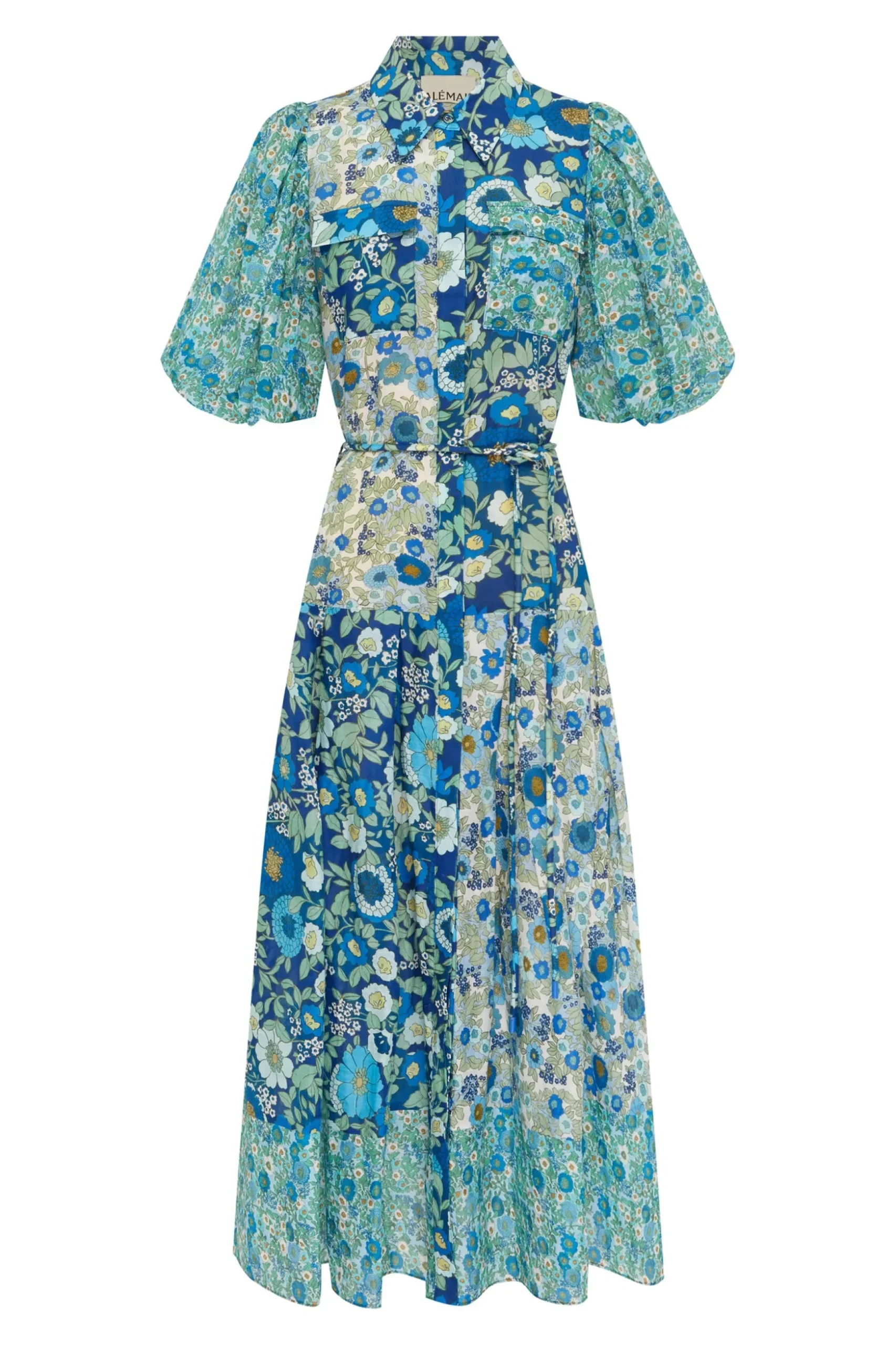 Alémais Sacha Shirtdress - Blue | PRE ORDER ARRIVING EARLY/MID MAY