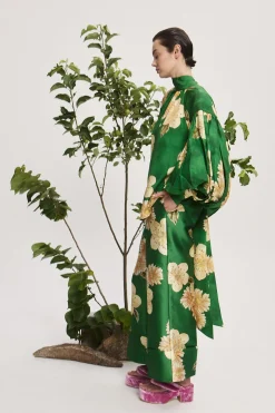 Alémais Sage Silk Blouse - Green | PRE ORDER ARRIVING MID/LATE APRIL