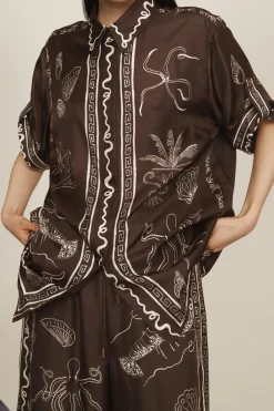 Alémais Sammy Silk Pant - Multi