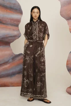 Alémais Sammy Silk Pant - Multi