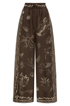 Alémais Sammy Silk Pant - Multi