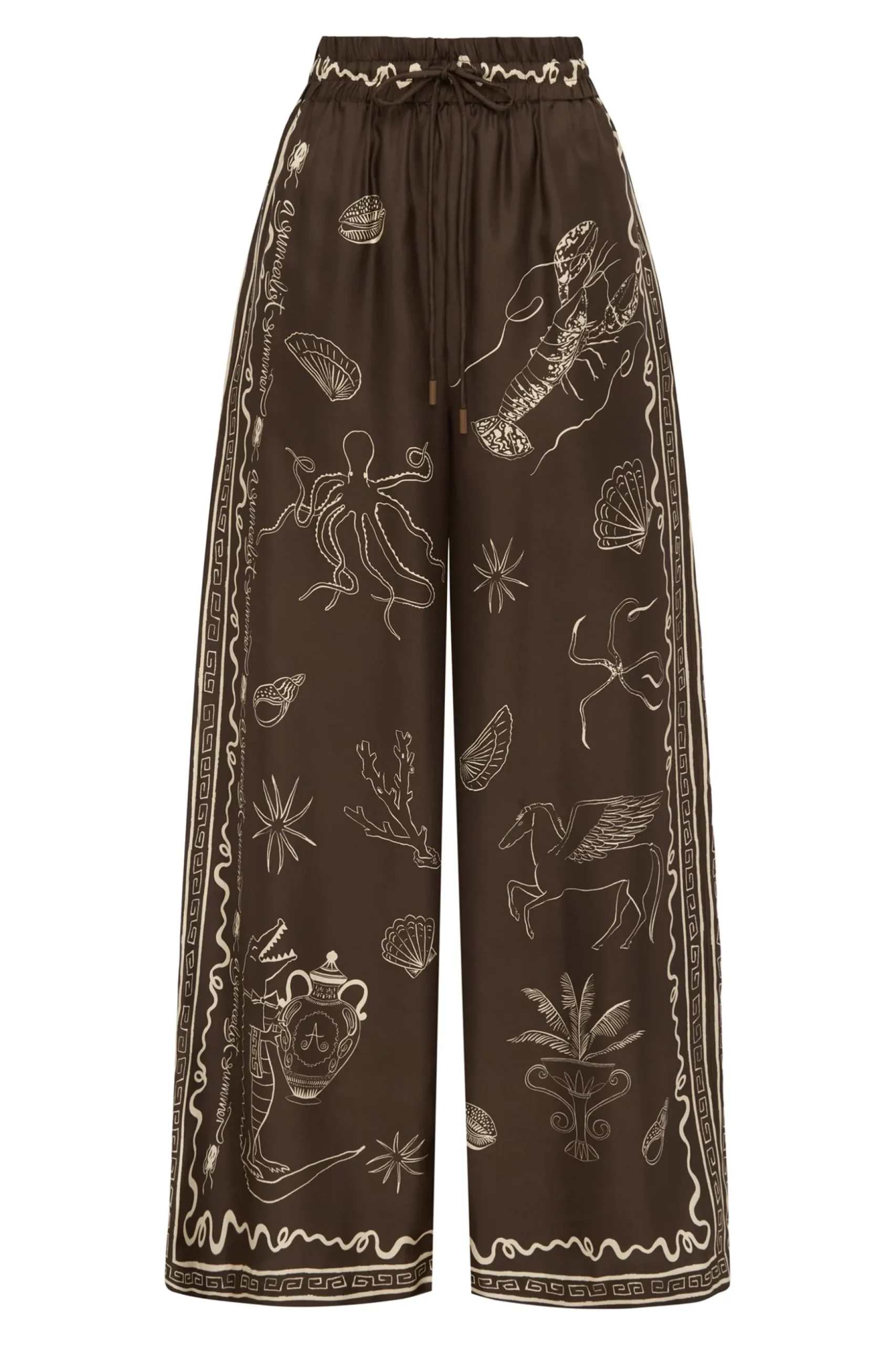 Alémais Sammy Silk Pant - Multi
