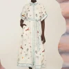 Alémais Sandy Embroidered Shirtdress - Multi
