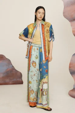 Alémais Surrealist Summer Pant - Multi