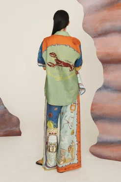 Alémais Surrealist Summer Shirt - Multi