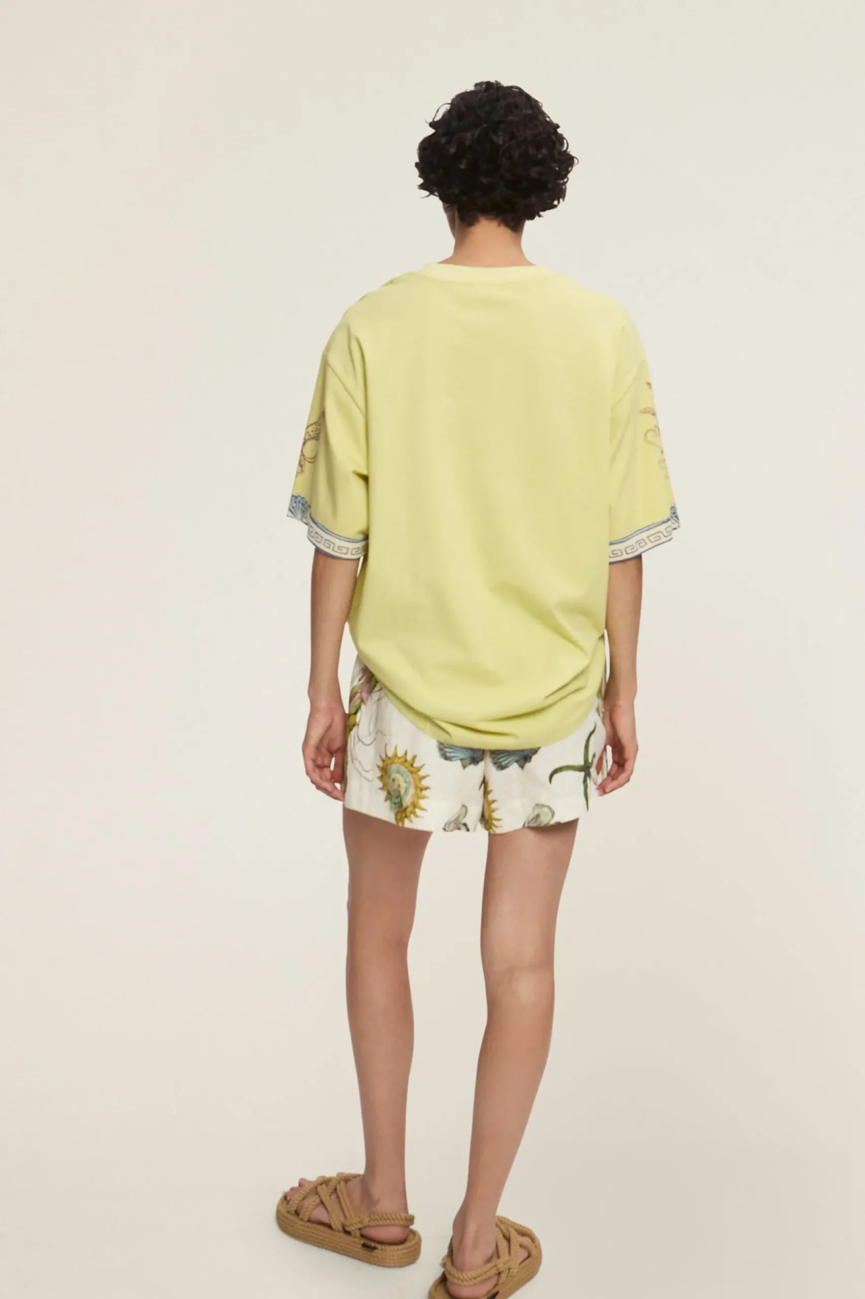 Alémais Surrealist Summer Lemon Tee - Lemon