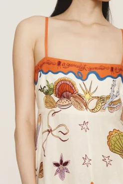 Alémais Surrealist Summer Sundress - Multi