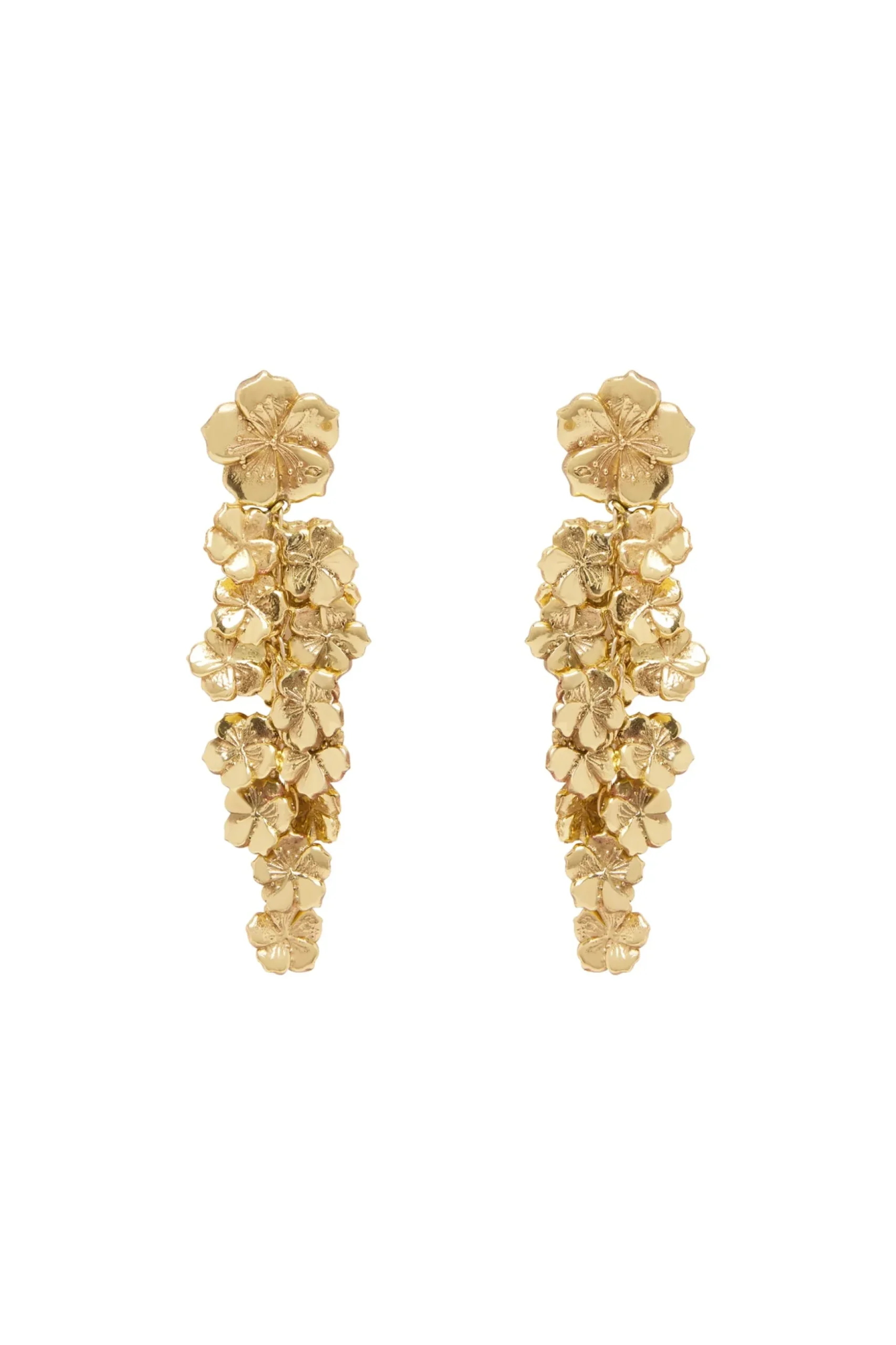 Alémais Team Spirit Flower Cluster Earring - Gold | PRE ORDER ARRIVING MID/LATE APRIL