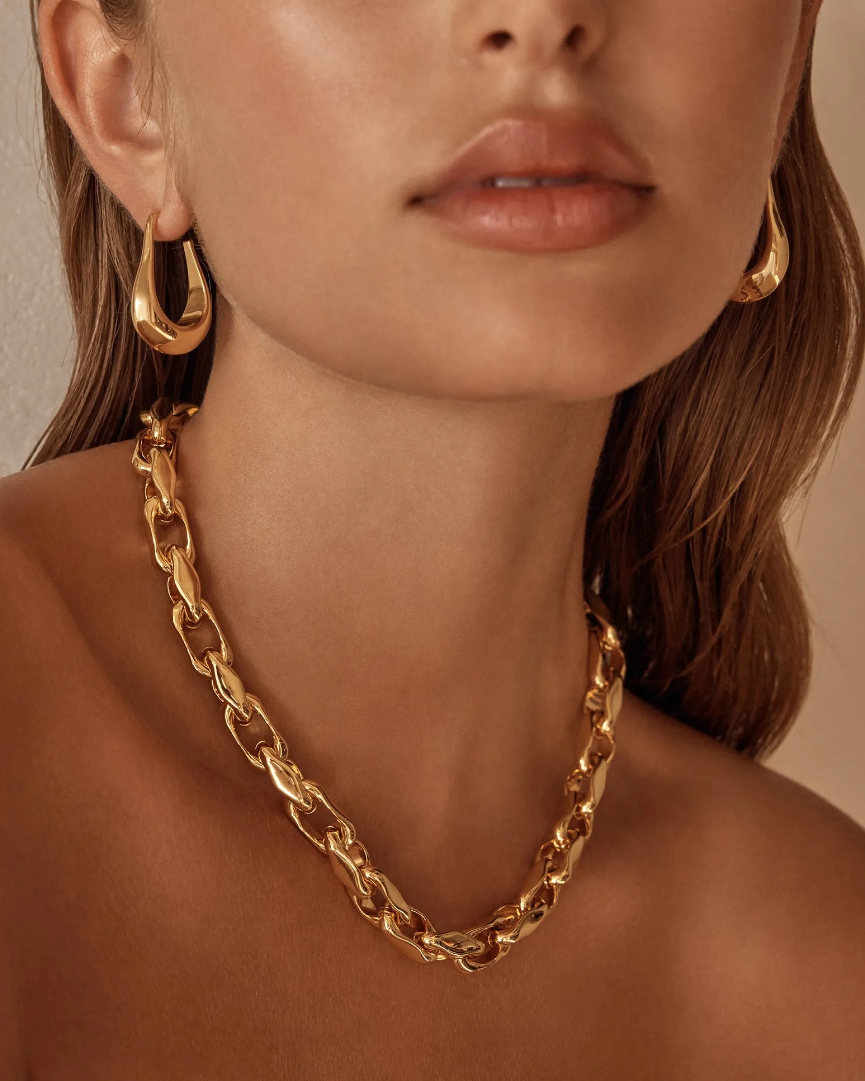 Amber Sceats Bessie Necklace - Gold l