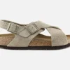 Birkenstock Tulum SFB Suede (Regular) - Taupe