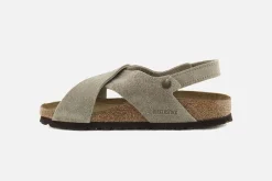 Birkenstock Tulum SFB Suede (Regular) - Taupe
