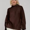 Blak The Label Bring It Back Jumper - Chocolate