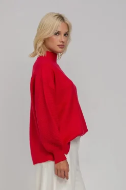 Blak The Label Goodbye Kiss Sweater  - Red